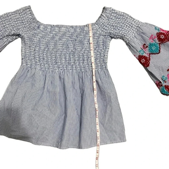 NWT Ann Taylor Loft Fiesta Off The Shoulder Top in XSP - Picture 5 of 6